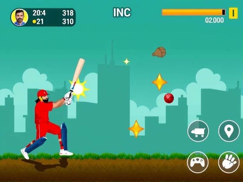 Master Blaster Sachin Game Screenshot